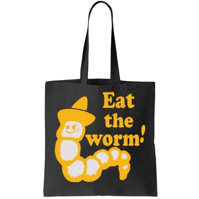 Eat The Worm Tote Bag