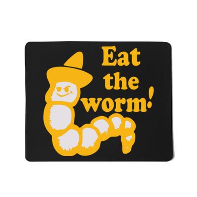 Eat The Worm Mousepad