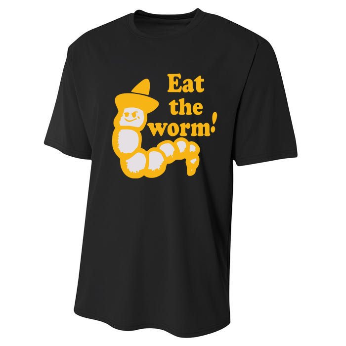 Eat The Worm Performance Sprint T-Shirt