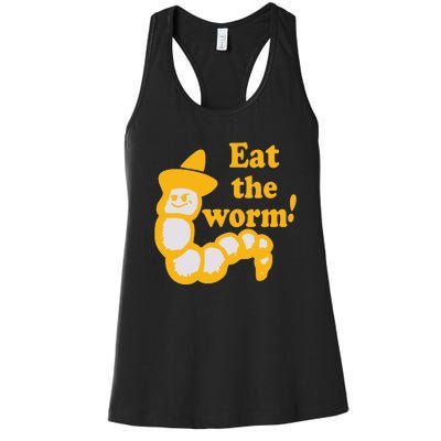 Eat The Worm Women's Racerback Tank