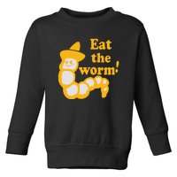 Eat The Worm Toddler Sweatshirt