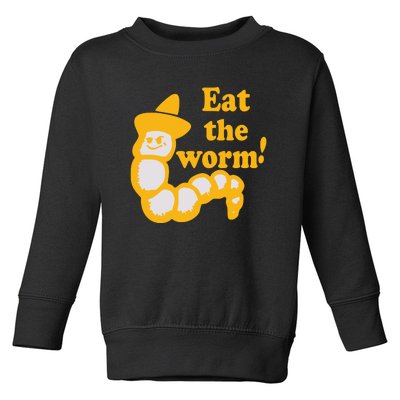 Eat The Worm Toddler Sweatshirt