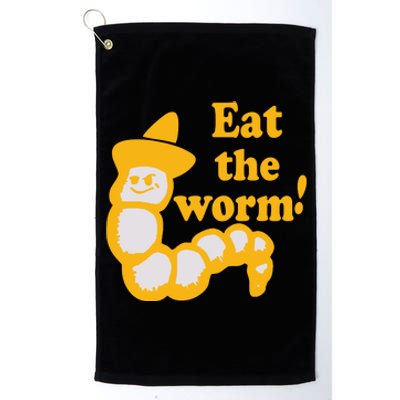 Eat The Worm Platinum Collection Golf Towel