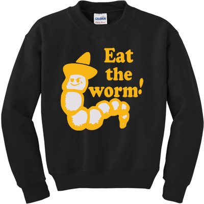 Eat The Worm Kids Sweatshirt