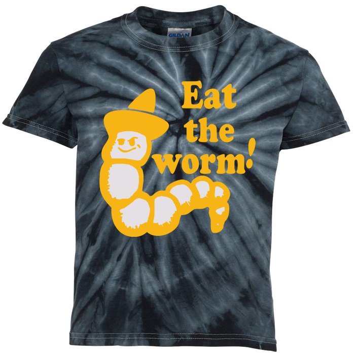 Eat The Worm Kids Tie-Dye T-Shirt