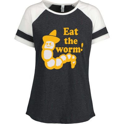 Eat The Worm Enza Ladies Jersey Colorblock Tee