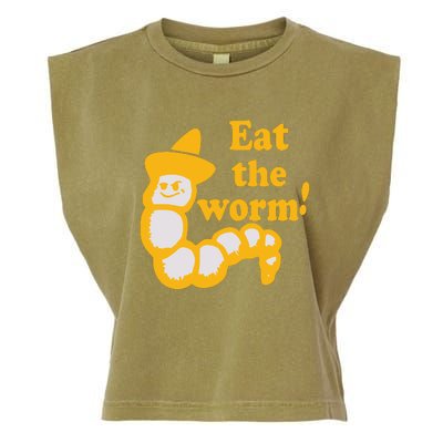 Eat The Worm Garment-Dyed Women's Muscle Tee