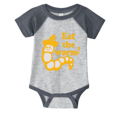 Eat The Worm Infant Baby Jersey Bodysuit