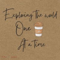 Exploring The World One Coffee At A Time For Travel Lovers Cotton Canvas Backpack