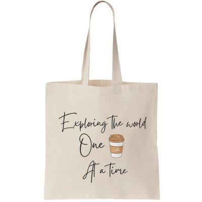 Exploring The World One Coffee At A Time For Travel Lovers Bag