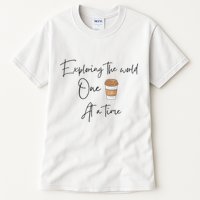 Exploring The World One Coffee At A Time For Travel Lovers Tall T-Shirt