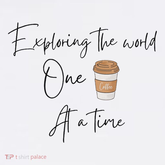 Exploring The World One Coffee At A Time For Travel Lovers Bucket Hat