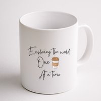 Exploring The World One Coffee At A Time For Travel Lovers Mug