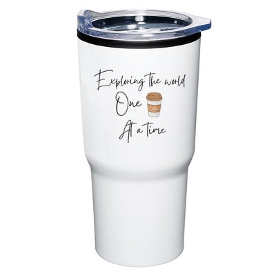 Exploring The World One Coffee At A Time For Travel Lovers Tumbler