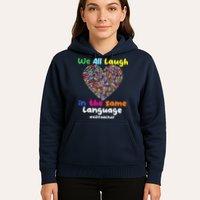 ESL Teacher We All Laugh In The Same Language Eslteacher Hoodie