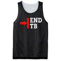 End TB - World TB Tuberculosis Day Awareness Mesh Reversible Basketball Jersey Tank