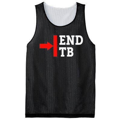 End TB - World TB Tuberculosis Day Awareness Mesh Reversible Basketball Jersey Tank