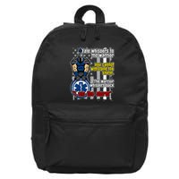 Emt Trojan Warrior I Am The Storm 16 in Basic Backpack