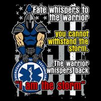 Emt Trojan Warrior I Am The Storm 16 in Basic Backpack