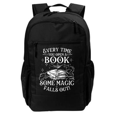 Every Time You Open A Book Some Magic Falls Out - Bookworm Backpack