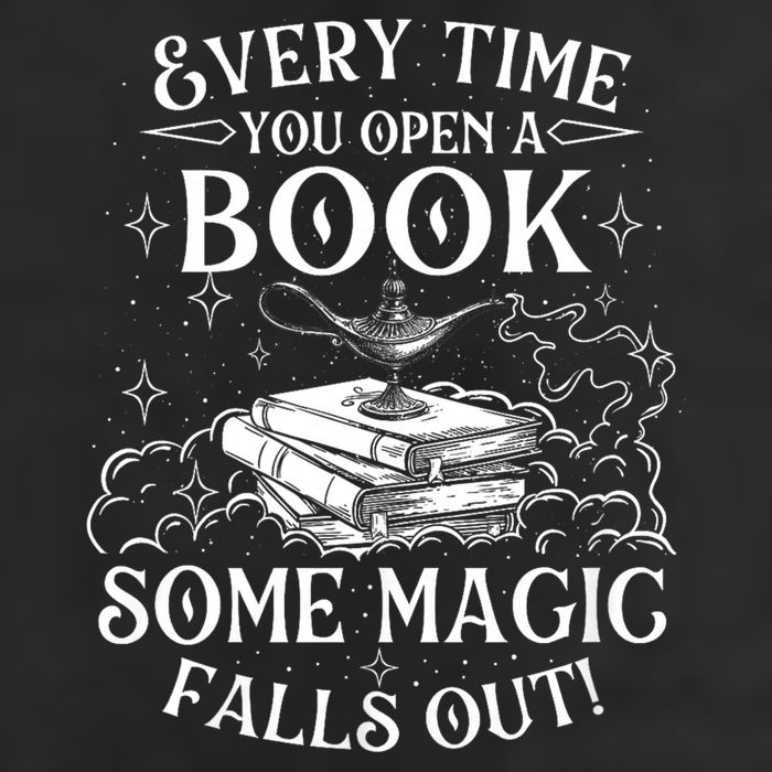 Every Time You Open A Book Some Magic Falls Out - Bookworm Trucker Hat