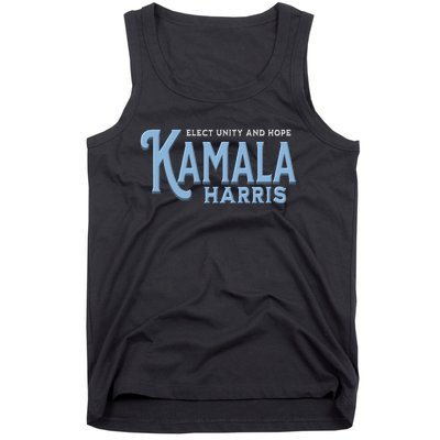 Elect Unity And Hope Kamala Harris For President 2024 Tank Top