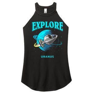 Explore Uranus Allien Women’s Perfect Tri Rocker Tank