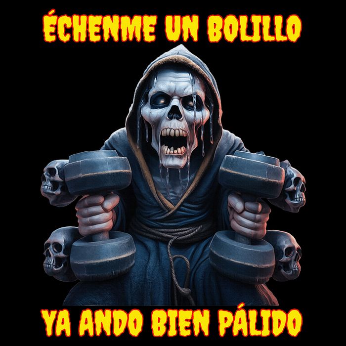 Echenme Un Bolillo Ya Ando Bien Palido Calacas Chidas Gym Cooling Performance Crew T-Shirt