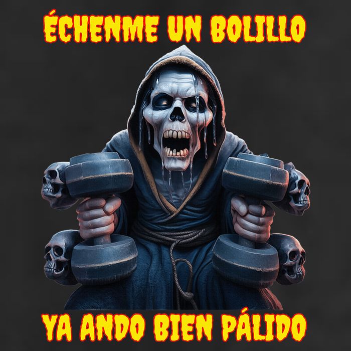 Echenme Un Bolillo Ya Ando Bien Palido Calacas Chidas Gym 25L Jumbo Tote