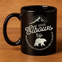 Elbows Up Canada 2025 Never 51 11oz C Handle Ceramic Mug