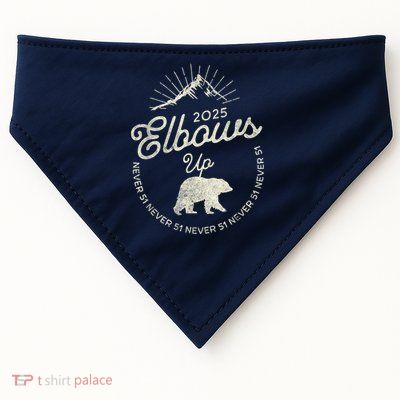 Elbows Up Canada 2025 Never 51 USA-Made Doggie Bandana