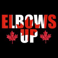 Elbows Up Canada Strong And Free Proud Canadian Cooling Performance Crew T-Shirt