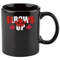 Elbows Up Canada Strong And Free Proud Canadian 11oz C Handle Ceramic Mug