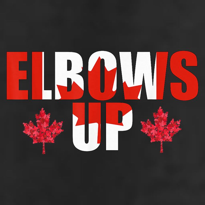 Elbows Up Canada Strong And Free Proud Canadian 11oz C Handle Ceramic Mug