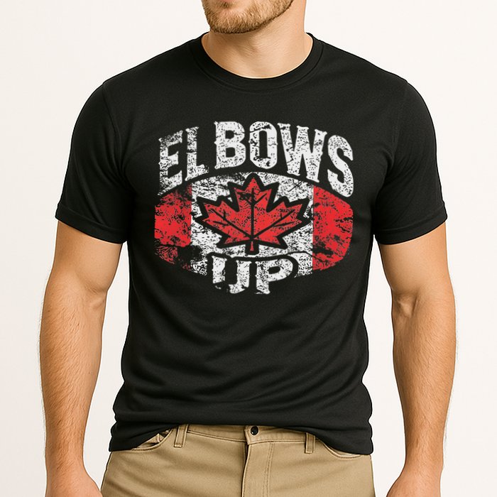 Elbows Up Canada Cooling Performance Crew T-Shirt