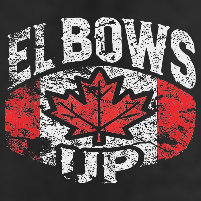Elbows Up Canada Adult Drive Performance Visor