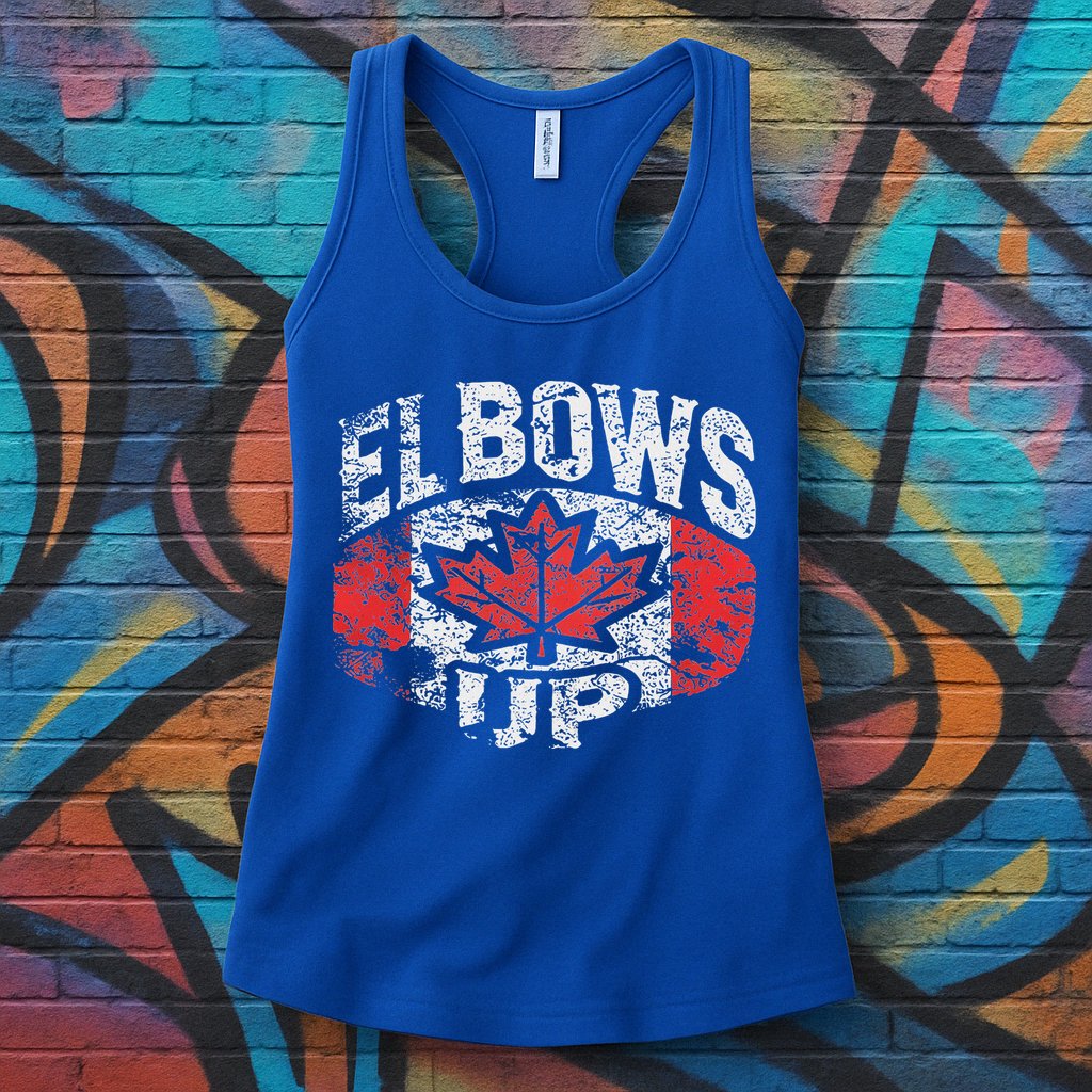 Elbows Up Canada Womens Tank Top