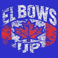 Elbows Up Canada Zip Tote Bag
