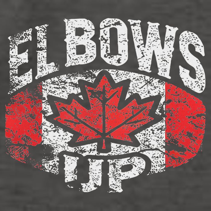 Elbows Up Canada Vector Backpack