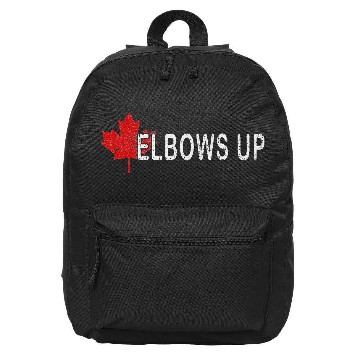 Elbows Up Canada,never 51 Canada Flag Funny Men Women Gift 16 in Basic Backpack