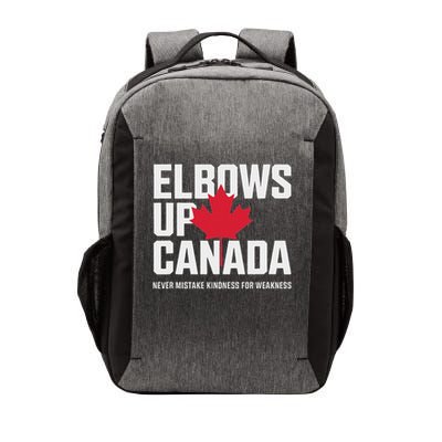 Elbows Up Canada Never Mistake Kindness For Weakness Vector Backpack