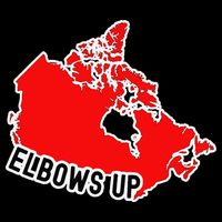 Elbows Up - Canada Map - Anti Trump - True North - Never 5 Bag