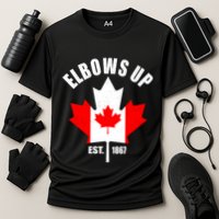 Elbows Up Canada Cooling Performance Crew T-Shirt
