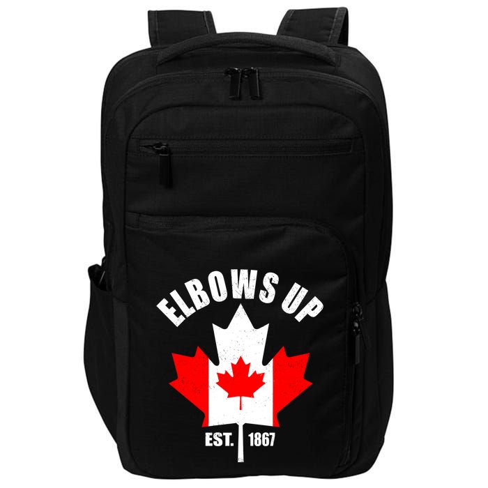 Elbows Up Canada Impact Tech Backpack