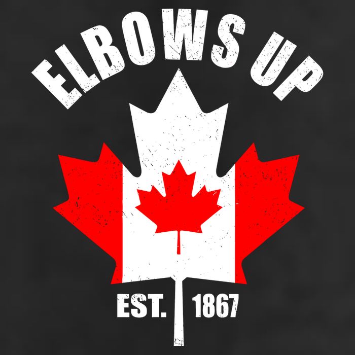 Elbows Up Canada Adult Drive Performance Visor
