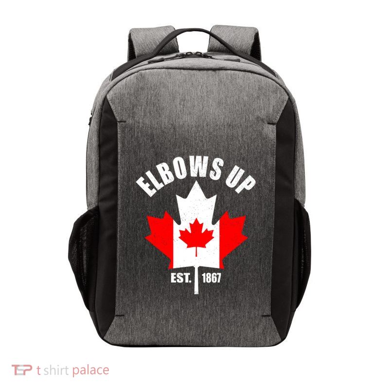 Elbows Up Canada Vector Backpack