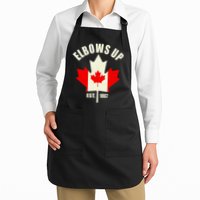 Elbows Up Canada Apron