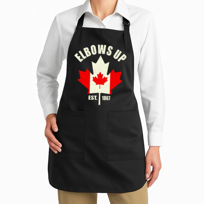 Elbows Up Canada Apron