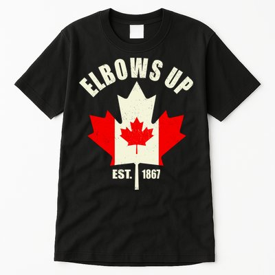 Elbows Up Canada Tall T-Shirt