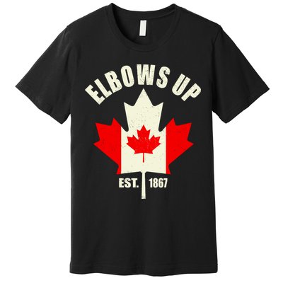 Elbows Up Canada Premium T-Shirt